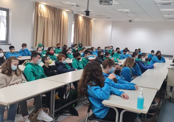 תלמידי אורטכניון ז’ השתתפו בתחרות מתמטיקה בטכניון ובהרצאה מרתקת על תעתועי ראייה