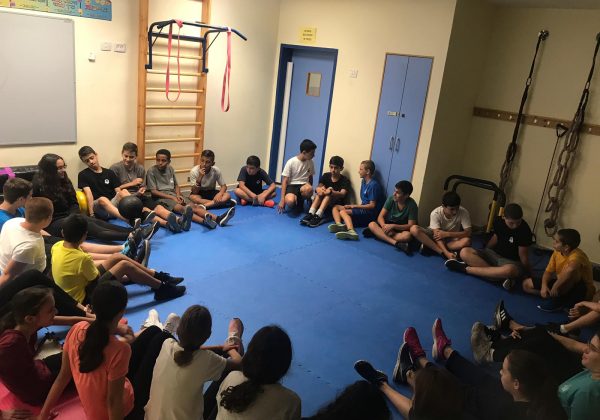 “מצוינות בספורט” קבוצה ייחודית בשכבת ז’ שתצטרף אל מנהיגות החטיבה