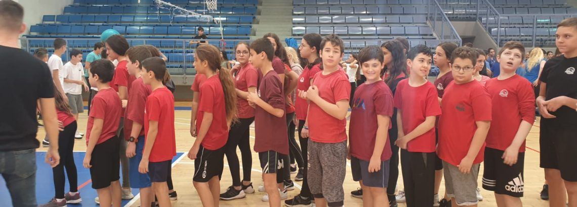 יום ספורט לשכבת ז’ המפרגנת …היה כיף ומגבש מאד