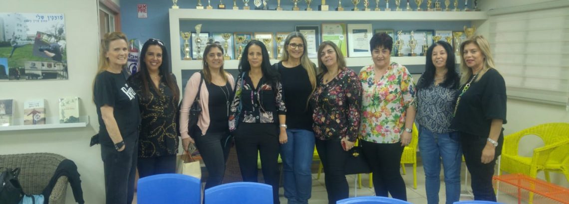 הנהלת מערכת החינוך-תיכון עכו סיירה ולמדה רבות על מערכת החינוך שלנו