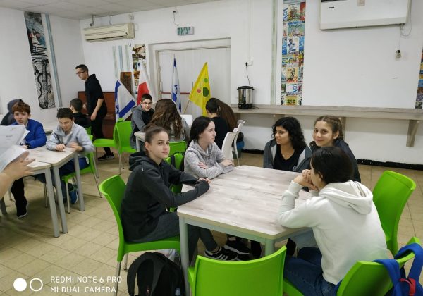 שכבה ט’ – “נוער למען זיכרון השואה” הרצאה בנושא הנצחת השואה
