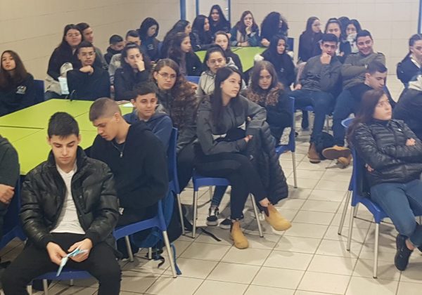 תלמידי שכבה ט’ מארחים את תלמידי ט’ משפרעם בפרויקט דו קיום בחסות מוזיאון “יגאל אלון”
