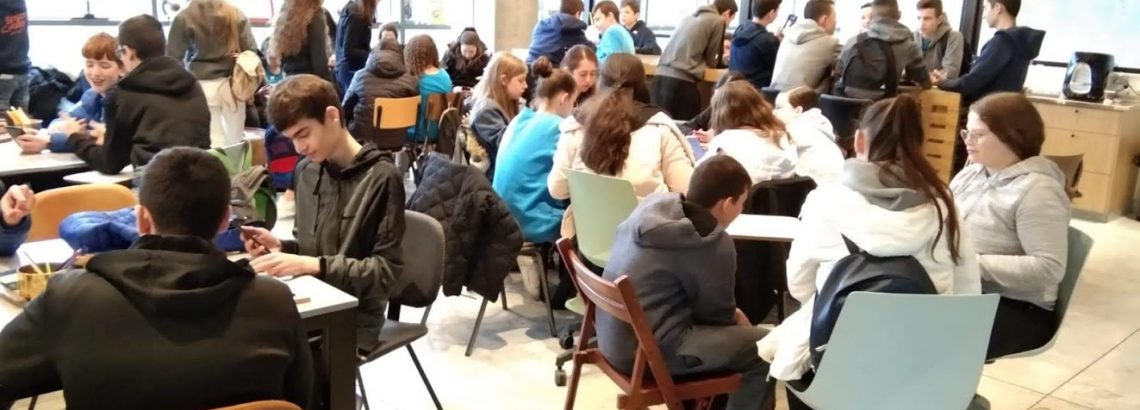 תלמידי הכיתות ט’ מדעית ואורטכניון סיירו ב open valley , שבמתחם ההיי טק ביוקנעם