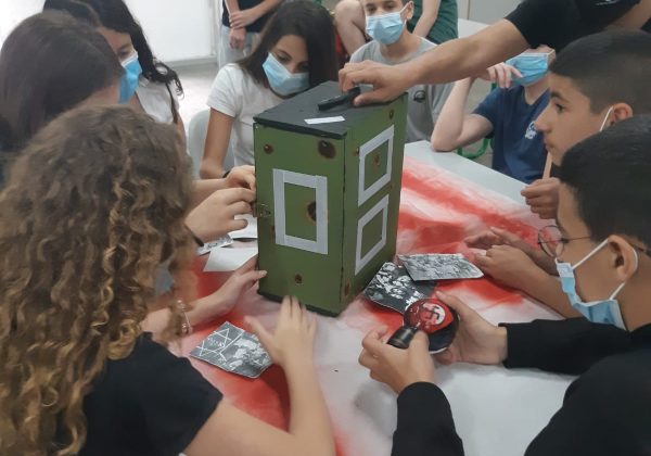 “חדרי בריחה” יישר כוח לתלמידי אורטכניון שהגו, יזמו ויצרו חוויה נפלאה לתלמידי כתות ז’