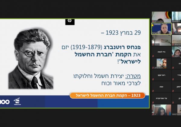 פעילות חוויתית בשיתוף חברת חשמל במדעית ח’