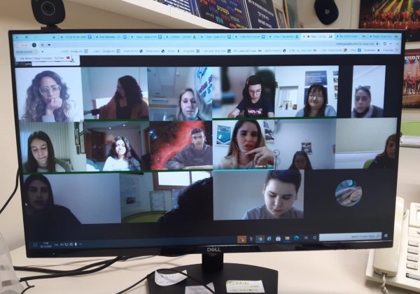 מיפגש מרגש בין הנהלת החטיבה לנציגי מועצת התלמידים