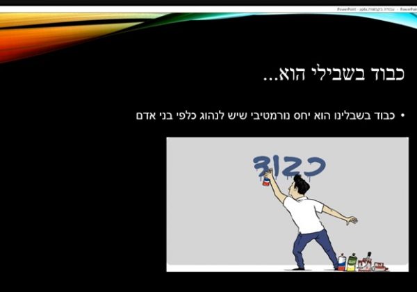 *ז’1- פעילות מגבשת בנושא ערך החודש ״כבוד״ 🥰❤️*