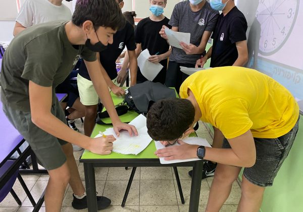פעילות גיבוש ‘המירוץ למיליון’ – שכבת ח’