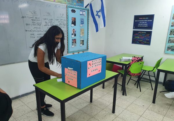 תלמידי שכבת ז’ – בחירות למועצת התלמידים