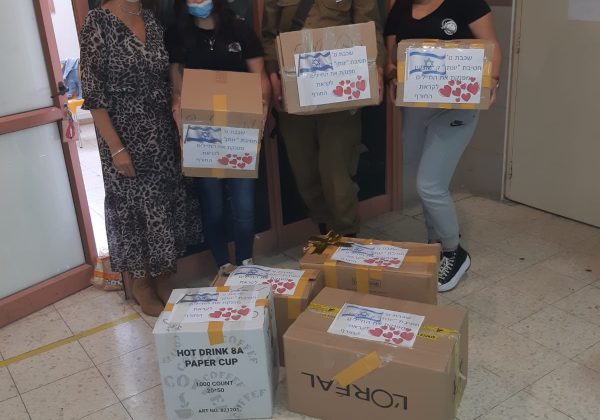 שכבת ט’ מפנקים ומחממים את ליבם של חטיבת גבעתי