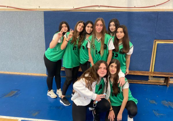 נבחרת כדורשת בנות מכיתות ט׳ השתתפה היום בתחרות מחוזית