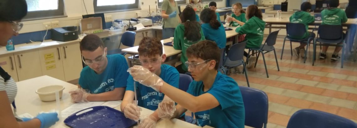 תלמידי אורטכניון ז’ בסיור מדעי בנוער שוחר מדע בטכניון