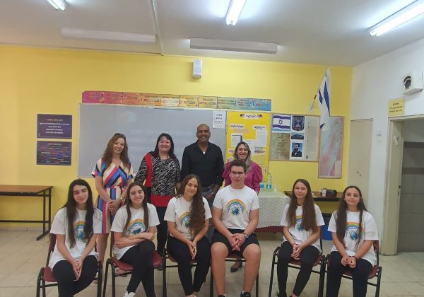 אות תקינות מועצת התלמידים חט”ב יונתן לשנת תשפ”ב בשיתוף נציגי מנהל חברה ונוער