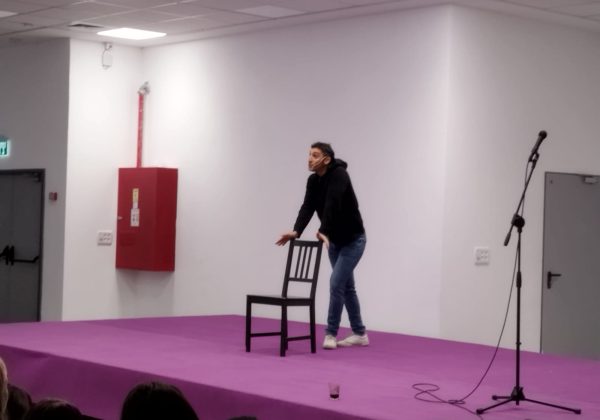 הצגת יחיד “הפנתר” בה כל תלמידי החטיבה